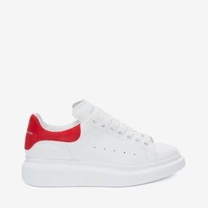 Whit & red Alexander McQueen sneakers women’s sz 38